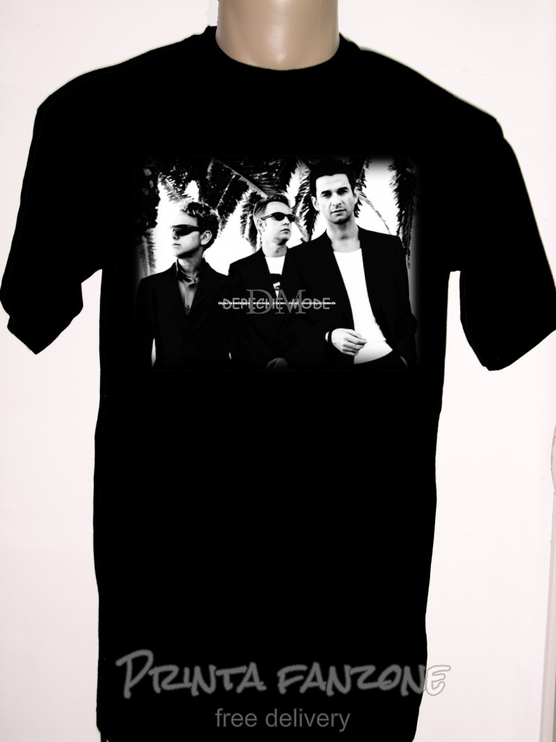 T-SHIRTS Depeche Mode, men's  t-shirt, 100% cotton, S to 5XL